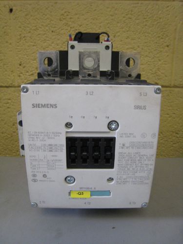 Siemens Sirius 3RT1065-6AB36 330-Amp 330A Contactor Used Free Shipping
