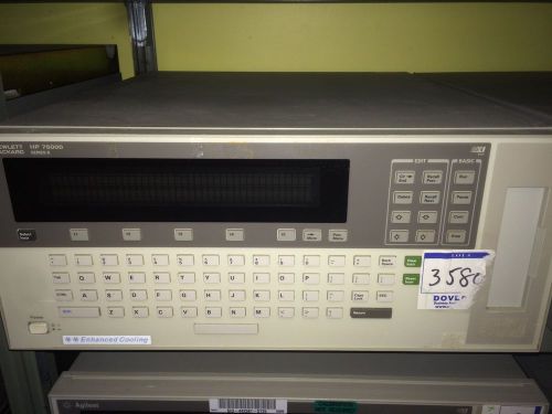 HP 75000 Series b Measurement Systeme Mainframe