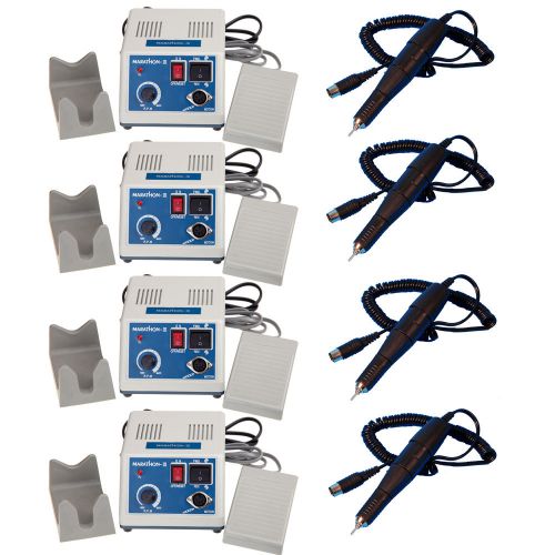 4 set marathon dental lab electric micromotor polishing n3 + 35k rpm handpiece for sale