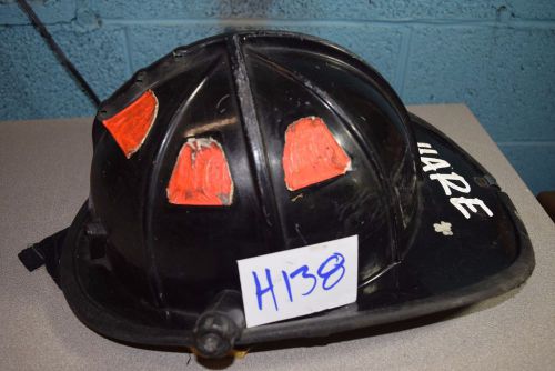 Black cairns 1010 helmet+liner firefighter turnout bunker fire rescue gear h138 for sale