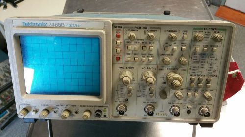 Tektronix 2465B Analog Oscilloscope used