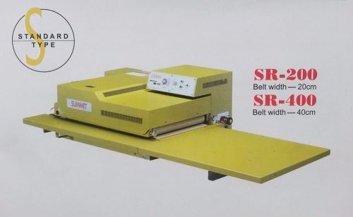 SUMMIT SR-400 Continuous Fusing Press Machine, 3kg/cm2