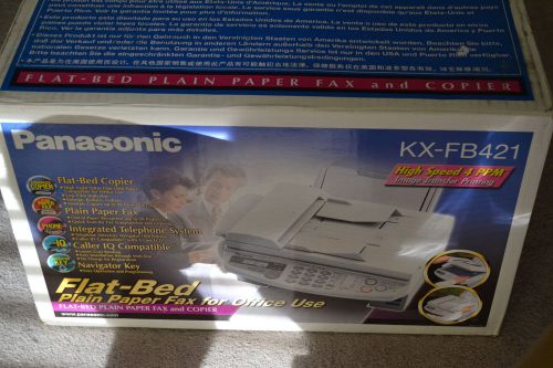 NEW Panasonic KX-FB421 Plain Paper Fax and Copier