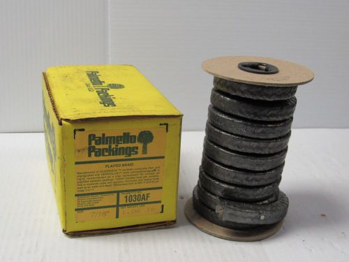 NEW PALMETTO PACKINGS PACKING SEAL SPOOL 1030AF 7/16&#034; 1.02LBS