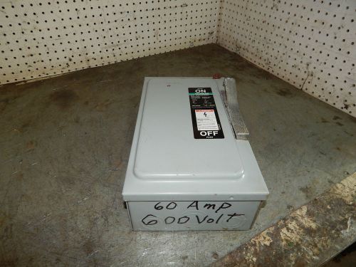 Used! Siemens ITE NF352 Non-Fusible Heavy Duty Safety Switch 60 Amp