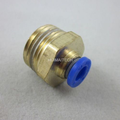 5pc 6mm Tube Push in Fitting to 1/2&#034; BSP Male Thread Pneumatic Connector for Air