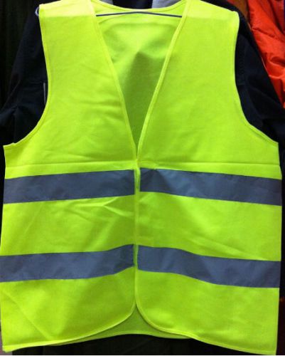 1 pc Safety Vest Jacket Coats Reflective Strips Waistcoat High Visibility Gear