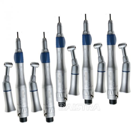 5 KITS NEW Dental NSK style Low Speed Handpiece Push Button 2 Hole EX-203C B2S