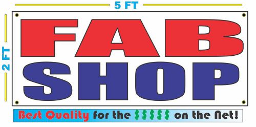 FAB SHOP Full Color Banner Sign NEW Best Quality for the $$$ USA