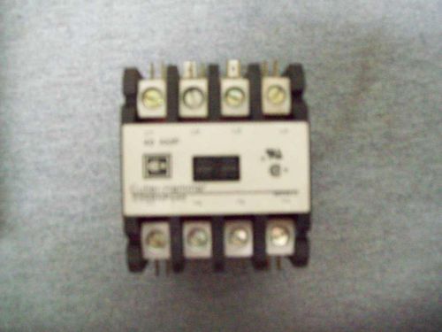 CUTLER HAMMER C25ENF440T  40 AMP CONTACTOR W/ 24vac COIL