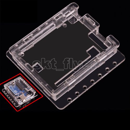 Transparent Acrylic Shell Protective Box For Arduino UNO R3 ATmega328P Board DIY