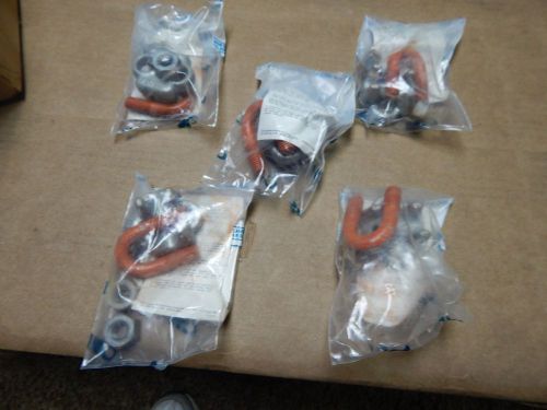 &#034;:columbus-mckinnon&#034; forged 1/2&#034; wire rope clips lot of 5 pcs for sale
