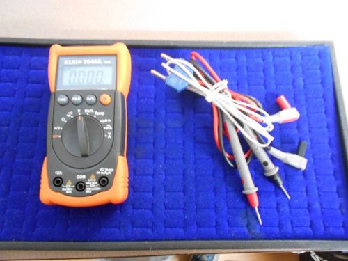 Klein tools mm200 auto ranging digital multimeter / tester with backlit display for sale