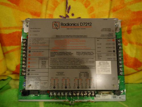 Bosch Radionics D7212 Control Panel