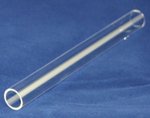 Fused quartz glass tubing, od 75 mm x id 71 mm x l 1,240 mm, free shipping for sale