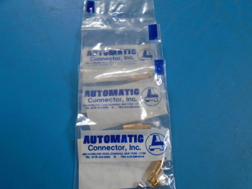 Automatic Connector Inc. 94375 Coaxial Connector Lot of 3