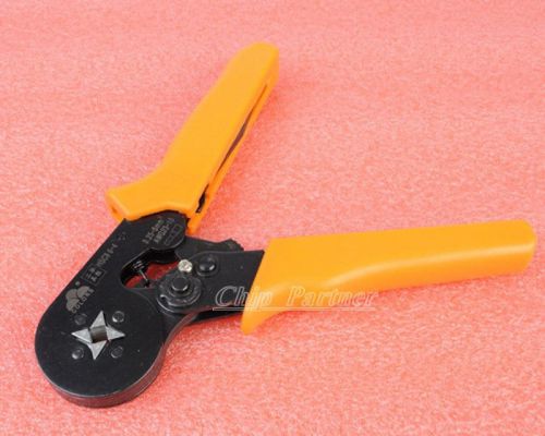 Self-Adjusting Ratcheting Ferrule Crimper AWG24-10 Mini Crimping Plier HSC8 6-4