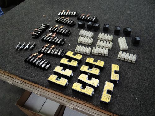 Lot of fuse holders relays blocks, buss bg3031s, zettler az2280-1c, beau 2800 for sale