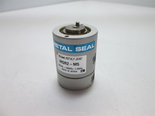 SMC MQR2-M5 Rotary Joint, Metal Seal, 2 Circuits, M5 x 0.8 Ports, -100kPa - 1MPa