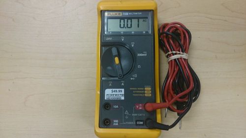 Fluke 73III Multimeter with Case &amp; Leads