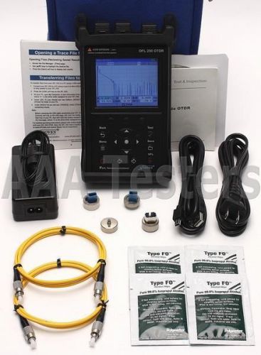 Afl noyes ofl 250 sm fiber otdr w/ vfl &amp; power meter ofl-250 for sale