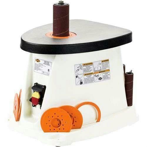 Shop fox oscillating spindle sander: 1/2&#034; 3/4&#034; 1&#034; 1-1/2&#034; 2&#034; 3&#034; sleeves w1831 new for sale