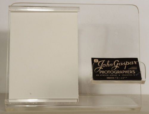 Acrylic Counter Display and Card Holder