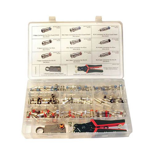 Platinum tools 90125 sealsmart field installation kit w/nickle plated connector for sale