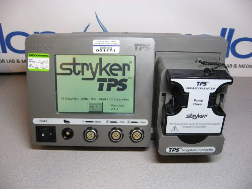Stryker tps irrigation console 5100-50 v3.3 drill shaver driver endo 13283 for sale