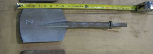Brunner &amp;  lay 3/4&#034; square 2 3/4&#034; shaft chisel spade paving breaking tool - 2 for sale