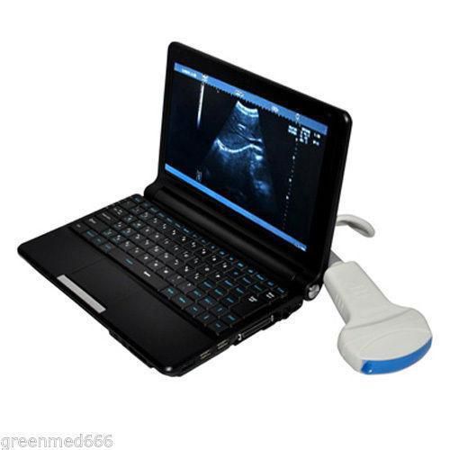 Vet 10.1&#039; Full Digital Laptop Ultrasound Scanner 7.5 linear + 3D Software Animal