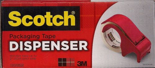 Scotch Packaging Tape Dispenser up to 2&#034; Wide 3M #DP-300-RD NIB