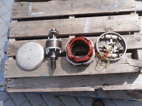 Hobart model 1712 motor,  rotor, motor cover, capacitor, and end cap for sale