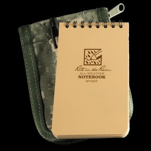 935A-Kit Rite In The Rain ACU Cover Notebook with Black Pen NSN ^NIB^