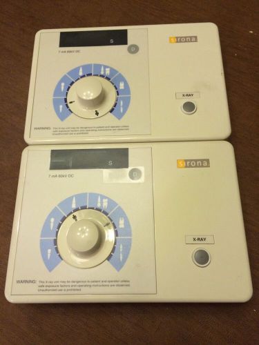 Lot Of 2 Sirona Heliodent DS Dental Intraoral X-Ray Controller for Radiography