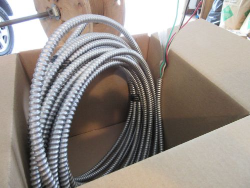 58&#039; OF 12 GAUGE 4 CONDUCTOR ARMOR CLAD CABLE TYPE MC CABLE
