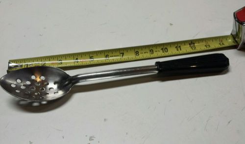 Vollrath Spoon. Stainless. Slotted. 14&#034;. VGUC