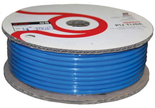 Polyurethane tubing 1/4&#034; (100 foot roll) blue for push to connect fittings-new! for sale