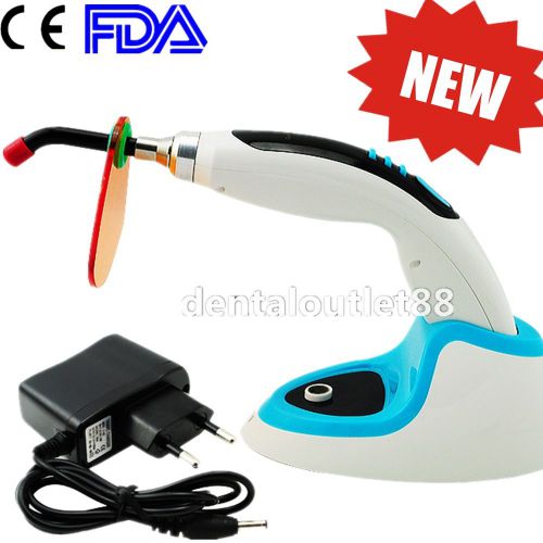 f denist dental Curing Light Lamp Wireless1800MW tooth White Accelerator BLUE ca