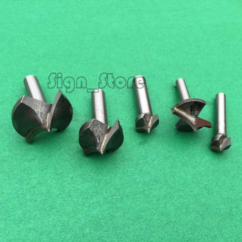 2pc Carbide CNC Wood Working Acrylic MDF Carving Engraving Router Bits 8mm *25mm