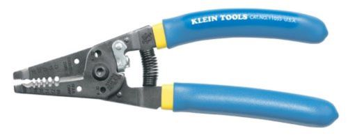 Klein tools 11055 klein tools-kurve wire stripper/cutter blue with yellow str... for sale