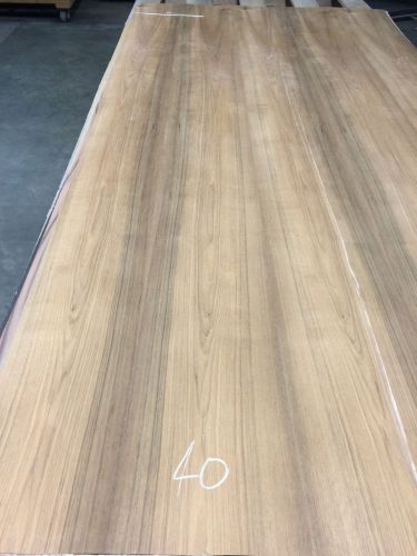 Wood Veneer Teak 24x91 1pc total Wood Backed  &#034;EXOTIC&#034; TNA 40