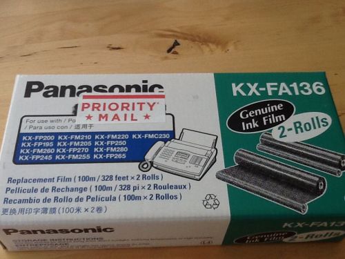 Panasonic KX-FA136 Replacement Black Film Rolls - KXFA136