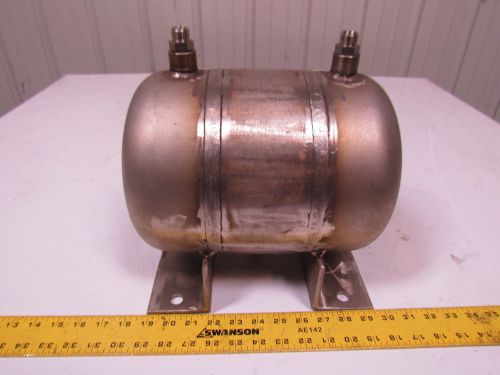 Buckeye mfg. 1 gallon high pressure industrial stainless steel air tank 800 psi for sale