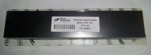 (6) Carbon Vanes (Blades) for Rietschle DTA 140 , KTA 140 | PN 526627