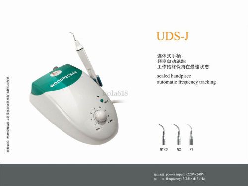 Woodpecker piezoelectric dental piezo ultrasonic scaler uds-j ems 220v kla for sale