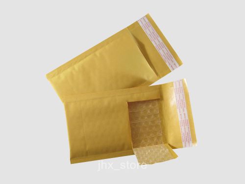 3 kraft bubble mailers padded envelopes bags 3&#034; x 6&#034;_75 x 150mm_usable size for sale