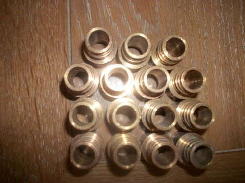 15 - 3/4&#034; Red Brass wisbo adapters