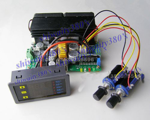 Dc-dc 300w 8-40 to 1.25-36v 0-10a step-down cc/cv power supply module led meter for sale