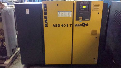 Kaeser asd 40s t 40hp direct drive rotary screw air compressor built-in dryer for sale